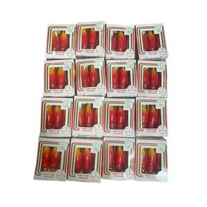 Vintage Candle Flame Light Bulbs Candelabra NEW